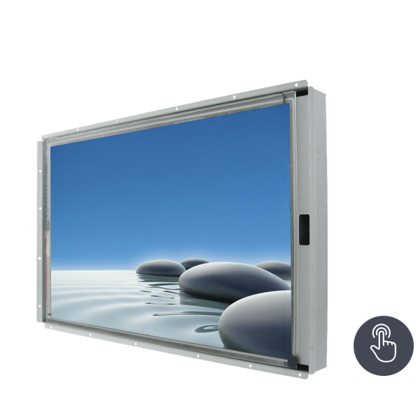 21-Einbau-Industrie-LCD-W27L100-OFA1_mT.png / TL Produkt-Welten / Industriemonitor / Open Frame (Einbau von hinten) / Touch-Screen für 1-Finger-Bedienung