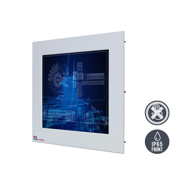 01-Einbau-Industriemonitor-WM15PMA-IP65_oT.png / TL Produkt-Welten / Industriemonitor / Panel Mount (Einbau von vorne) / ohne Touch-Screen