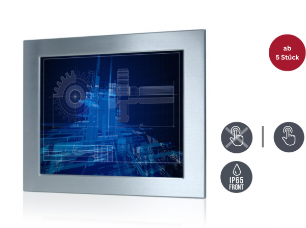01-Einbau-Industriemonitor-R19L300-OFM1-v2.png / TL Produkt-Welten / Industriemonitor / Panel Mount (Einbau von vorne) / Resistive / Glas (optional)