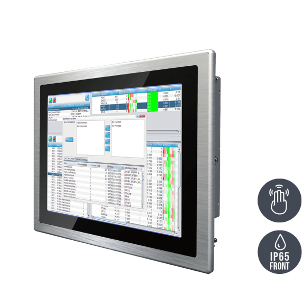 01-PCAP-Multitouch-Industrie-Monitor-R15L600-PPC3.png / TL Produkt-Welten / Industriemonitor / Panel Mount (Einbau von vorne) / Multitouch-Screen, projiziert-kapazitiv (PCAP)