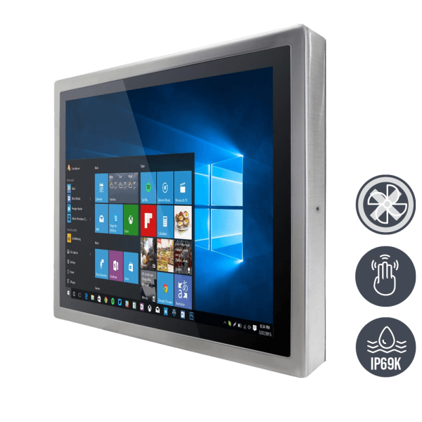 01-Industrie-Panel-PC-IP69K-Edelstahl-R19IK3S-SPM169.png / TL Produkt-Welten / Panel-PC / Chassis Edelstahl (VESA-Mounting) / Multitouch-Screen, projiziert-kapazitiv (PCAP)