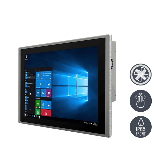 01-PCAP-Multitouch-Industrie-Panel-PC-R19IT7T-PPM1.png / TL Produkt-Welten / Panel-PC / Panel Mount (Einbau von vorne) / Multitouch-Screen, projiziert-kapazitiv (PCAP)