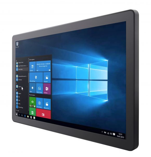 01-Chassis-Industrie-Panel-PC-W22IB3S-GCA3 / TL Produkt-Welten / Panel-PC / Chassis (VESA-Mounting) / Multitouch-Screen, projiziert-kapazitiv (PCAP)