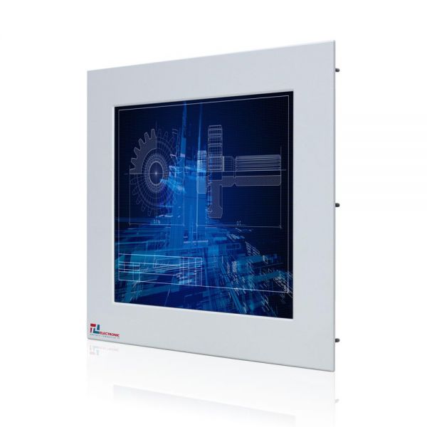 01-Einbau-Industriemonitor-WM15PMA-IP65 / TL Produkt-Welten / Panel-PC / Panel Mount (Einbau von vorne) / Touch-Screen für 1-Finger-Bedienung
