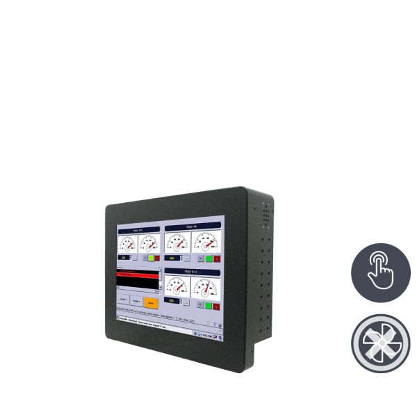 01-Chassis-Industrie-Panel-PC-R10IB3S-CHP1 / TL Produkt-Welten / Panel-PC / Chassis (VESA-Mounting) / Touch-Screen für 1-Finger-Bedienung
