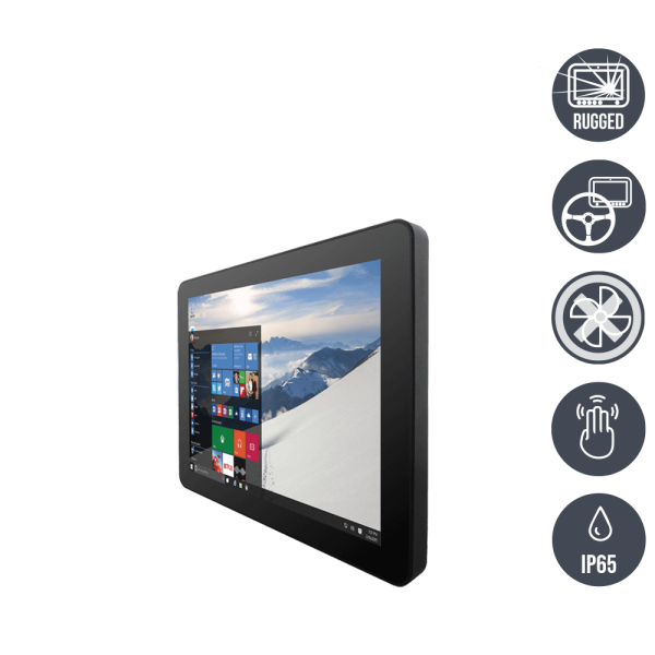 01-Rugged-Panel-Industrie-PC-R10IE3S-GST2.png / TL Produkt-Welten / Panel-PC / Chassis (VESA-Mounting) / Multitouch-Screen, projiziert-kapazitiv (PCAP)