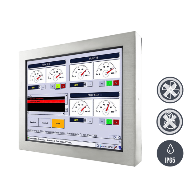 Front-right-WM 19-IB3S-ES-GS.png / TL Produkt-Welten / Panel-PC / Chassis Edelstahl (VESA-Mounting) /ohne Touch-Screen