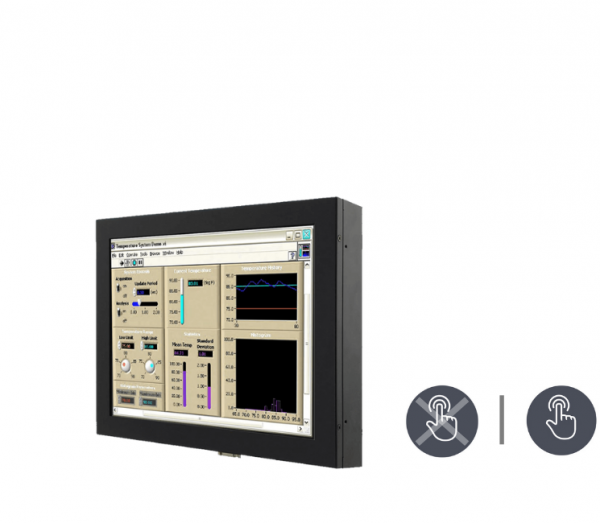 01-Chassis-Industriemonitor-R12T600-CHL1-v1.png / TL Produkt-Welten / Industriemonitor / Chassis (VESA-Mounting) / Resistive / Glas (optional)