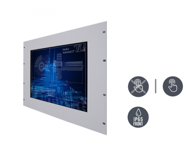 01-Industriemonitor-19-Zoll-Rack-Einbau-S17L500-OFM1_19-v1.png / TL Produkt-Welten / Industriemonitor / 19-Zoll Rack Mount / Resistive / Glas (optional)