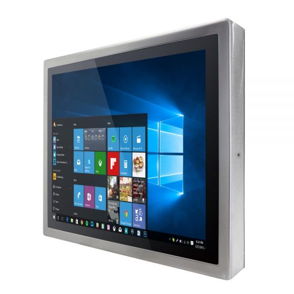 01-Industrie-Monitor-IP65-Edelstahl-PCAP-Multi-Touch-R10L100-SPT2 / TL Produkt-Welten / Industriemonitor / Chassis (VESA-Mounting) / Multitouch-Screen, projiziert-kapazitiv (PCAP)