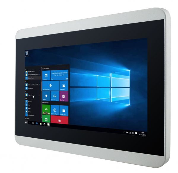 01-Chassis-Industrie-Panel-PC-W07IB3S-GCO1 / TL Produkt-Welten / Panel-PC / Chassis (VESA-Mounting) / Multitouch-Screen, projiziert-kapazitiv (PCAP)