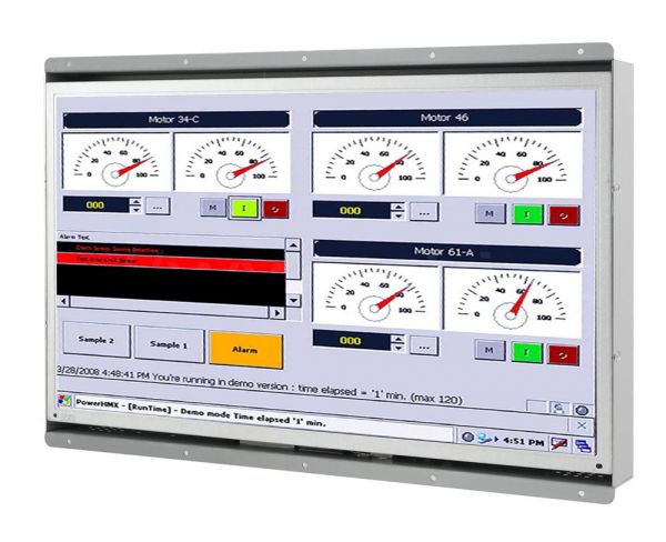 21-Einbau-Industrie-LCD-W15L100-OFA2 / TL Produkt-Welten / Industriemonitor / Open Frame (Einbau von hinten) / Touch-Screen für 1-Finger-Bedienung