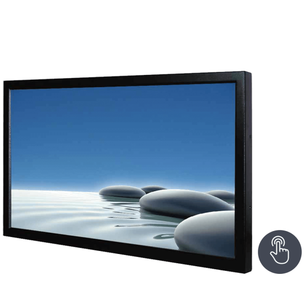 01-Chassis-Industriemonitor-W32L300-CHA3_mT.png / TL Produkt-Welten / Industriemonitor / Chassis (VESA-Mounting) / Touch-Screen für 1-Finger-Bedienung