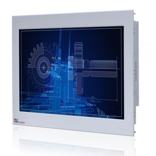 01-Industrie-Panel-PC-WM24PMA-IP65-Einbau / TL Produkt-Welten / Panel-PC / Panel Mount (Einbau von vorne) / Touch-Screen für 1-Finger-Bedienung