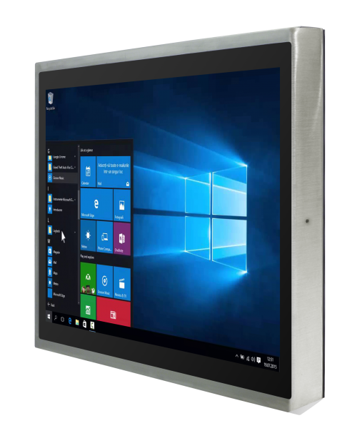 / TL Produkt-Welten / Panel-PC / Chassis Edelstahl (VESA-Mounting) / Multitouch-Screen, projiziert-kapazitiv (PCAP)