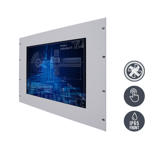 01-Industrie-Panel-PC-19-Zoll-Rack-Einbau-WM15.png / TL Produkt-Welten / Panel-PC / 19-Zoll Rack Mount / Touch-Screen für 1 Finger-Bedienung
