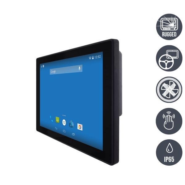 02-Rugged-Panel-Industrie-PC-R12FA3S-GSM2 / TL Produkt-Welten / Panel-PC / Chassis (VESA-Mounting) / Multitouch-Screen, projiziert-kapazitiv (PCAP)