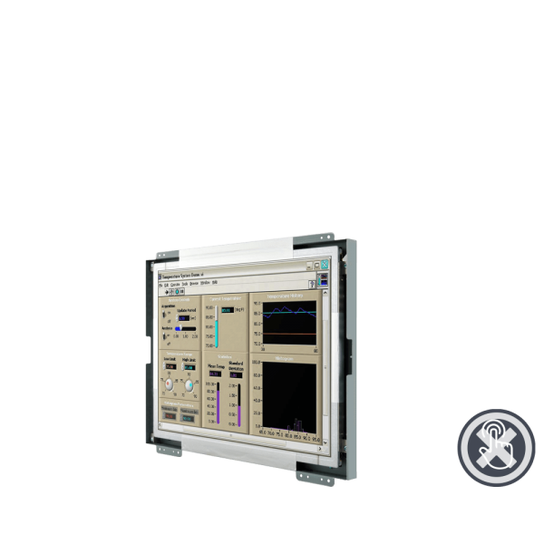 21-Einbau-Industrie-LCD-R15L600-OFC3_oT.png / TL Produkt-Welten / Industriemonitor / Open Frame (Einbau von hinten) ohne Touch-Screen