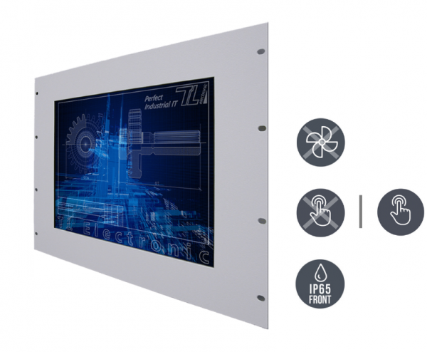 01-Industrie-Panel-PC-19-Zoll-Rack-Einbau-R19IP7T-OFM1-v1.png / TL Produkt-Welten / Panel-PC / 19-Zoll Rack Mount / Resistive / Glas (optional)