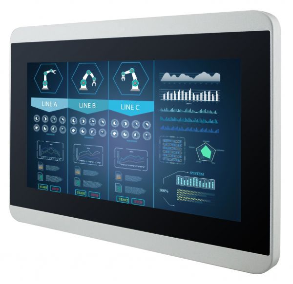 01-Chassis-Industriemonitor-W07L100-GCT1 / TL Produkt-Welten / Industriemonitor / Chassis (VESA-Mounting) / Multitouch-Screen, projiziert-kapazitiv (PCAP)
