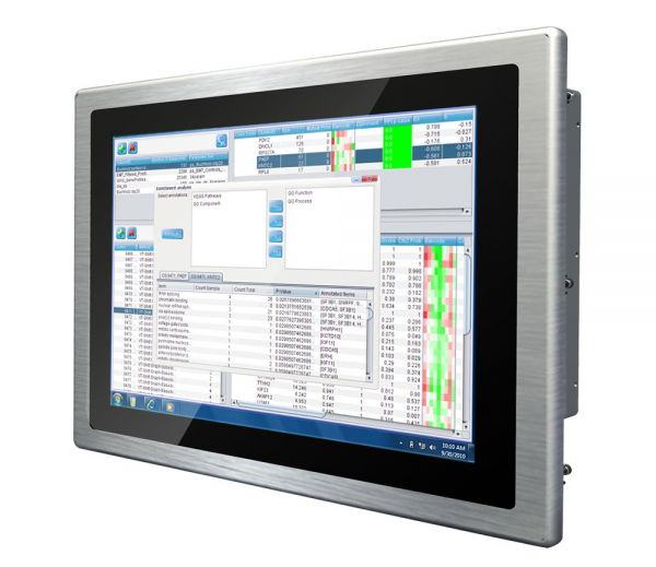 01-PCAP-Multitouch-Industrie-Monitor-W15L100-PPA4 / TL Produkt-Welten / Industriemonitor / Panel Mount (Einbau von vorne) / Multitouch-Screen, projiziert-kapazitiv (PCAP)