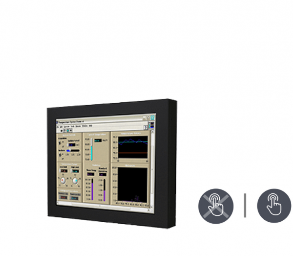01-Front-right-R12L600-RMM2WT-v1.png / TL Produkt-Welten / Industriemonitor / Chassis (VESA-Mounting) / Resistive / Glas (optional)