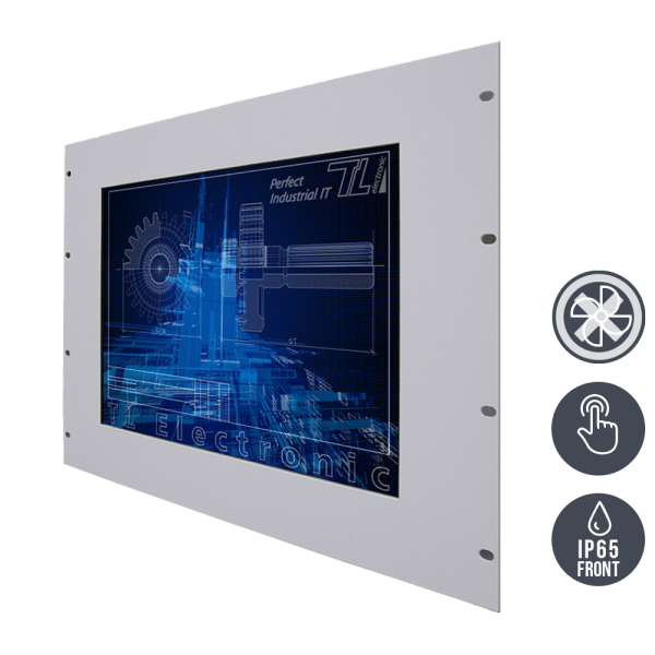 01-Industrie-Panel-PC-19-Zoll-Rack-Einbau-WM19.png / TL Produkt-Welten / Panel-PC / 19-Zoll Rack Mount / Touch-Screen für 1 Finger-Bedienung