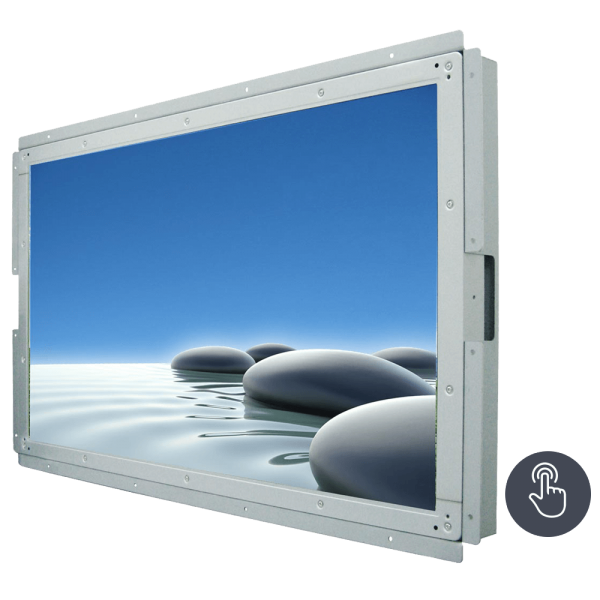 21-Einbau-Industrie-LCD-W32L300-OFA3_mT.png / TL Produkt-Welten / Industriemonitor / Open Frame (Einbau von hinten) / Touch-Screen für 1-Finger-Bedienung