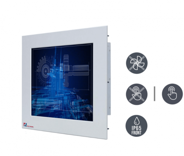 01-Industrie-Panel-PC-R15IT7T-OFC3-IP65-Einbau-v1.png / TL Produkt-Welten / Panel-PC / Panel Mount (Einbau von vorne) / Resistive / Glas (optional)