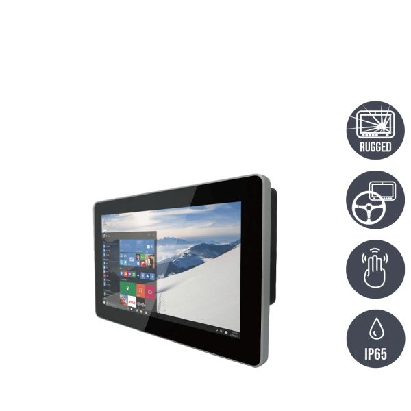 01-Rugged-Industrial-Display-PC-W10L100-GSH1 / TL Produkt-Welten / Panel-PC / Chassis (VESA-Mounting) / Multitouch-Screen, projiziert-kapazitiv (PCAP)