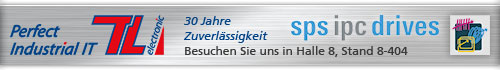 Besuchen Sie uns auf der SPS IPC Drives in Halle 8, Stand 8-404