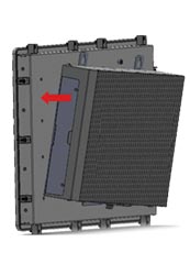 neue Modulare Panel-PC-Serie mit servicefreunlich adaptierter Kompakt-PC-Einheit