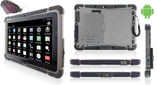 Die bewährte Rugged Tablet-PC-Linie M101 ist nun auch mit Android erhältlich