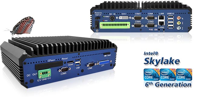 Der EmbeddedLine EL1092 Industrie-PC bietet hochperformante Rechenleistung