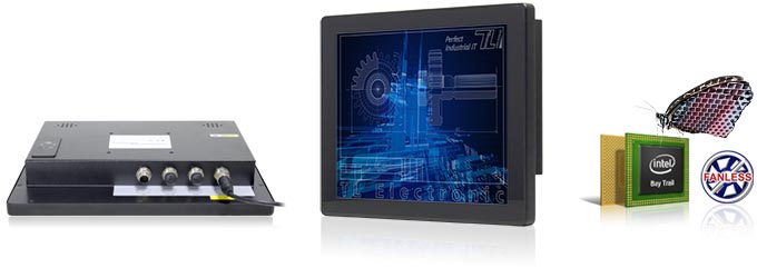Die robusten G-WIN Industrie-PCs in wasser- und staubdichter IP65-Ausführung sind mit vier speziellen, wasserdichten Schraub-Anschlüssen samt zugehörigen Adapterkabeln ausgestattet.