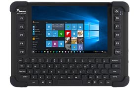 Rugged Tablet M101BK Frontansicht