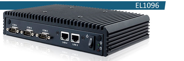 Der EL1096 Industrie-Embedded-PC ist robust und hochwertig verarbeitet