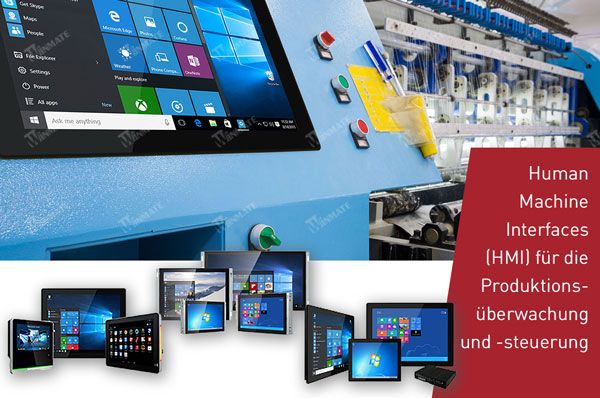 Human Machine Interfaces (HMI) für die Produktionsüberwachung und -steuerung