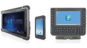 Mobile rubuste Industrie-Tablets und PDAs