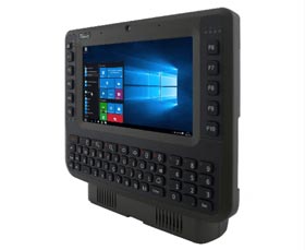 Vehicle Mounted Computer mit Fronttastatur und Dock