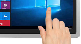 Die Stainless R-Serie IP65 ist auch mit Handschuhen bedienbar
