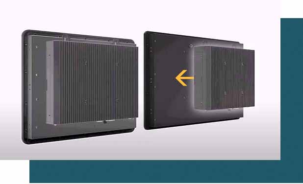 Die HMI-Panel-PCs sind ein modulares System