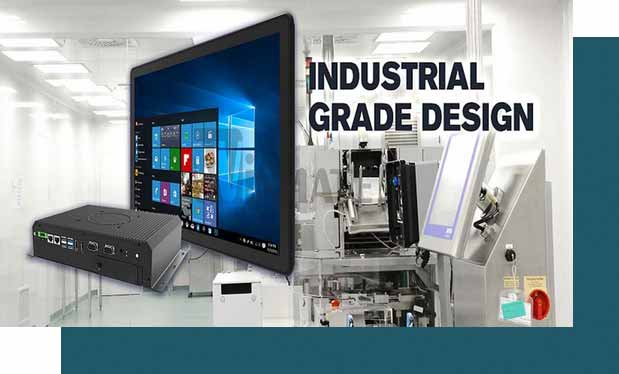 Absolut industrietaugiches Design zeichnet die robusten Geräte aus