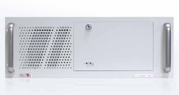 19-Zoll-Industrie-PC mit verschlossener Front