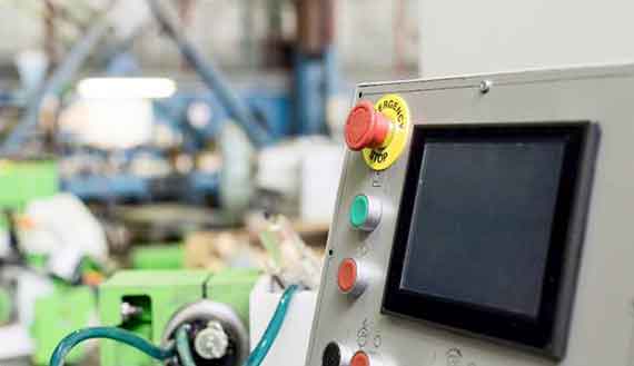 HMI GC-Serie in einer Maschinen-Steuerung