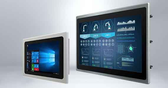 Industrie-Panel-PC mit 7-Zoll und 24-Zoll Display