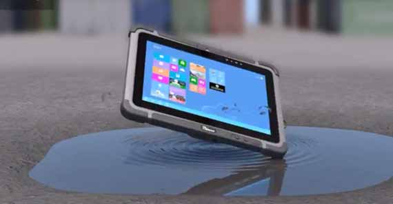 M101 Tablet übersteht Stürze