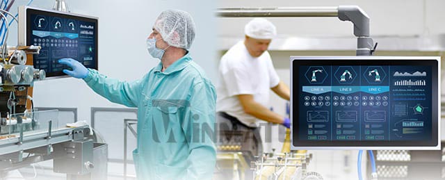Edelstahl-Panel-PCs in hygienekritischen Anwendungen