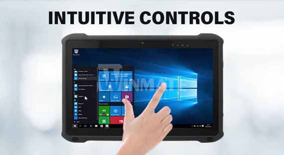 Tablet mit Multitouch-Touchscreen