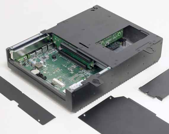 Modularer wartungsfreundlicher Aufbau der Box-PCs
